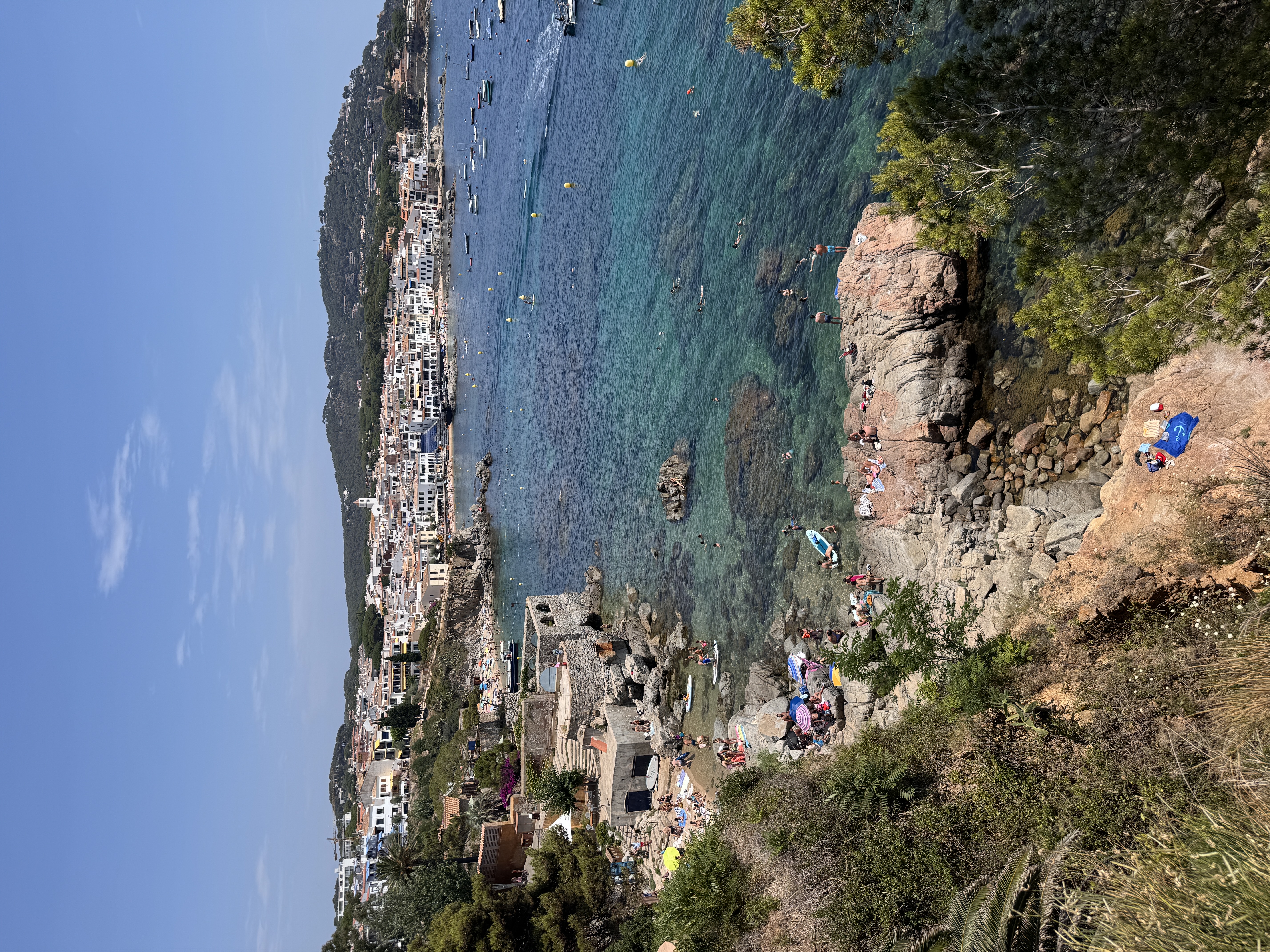 Calella, Spain — Mediterranean coastline